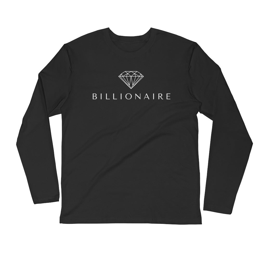 Billionaire Long Sleeve Fitted Crew