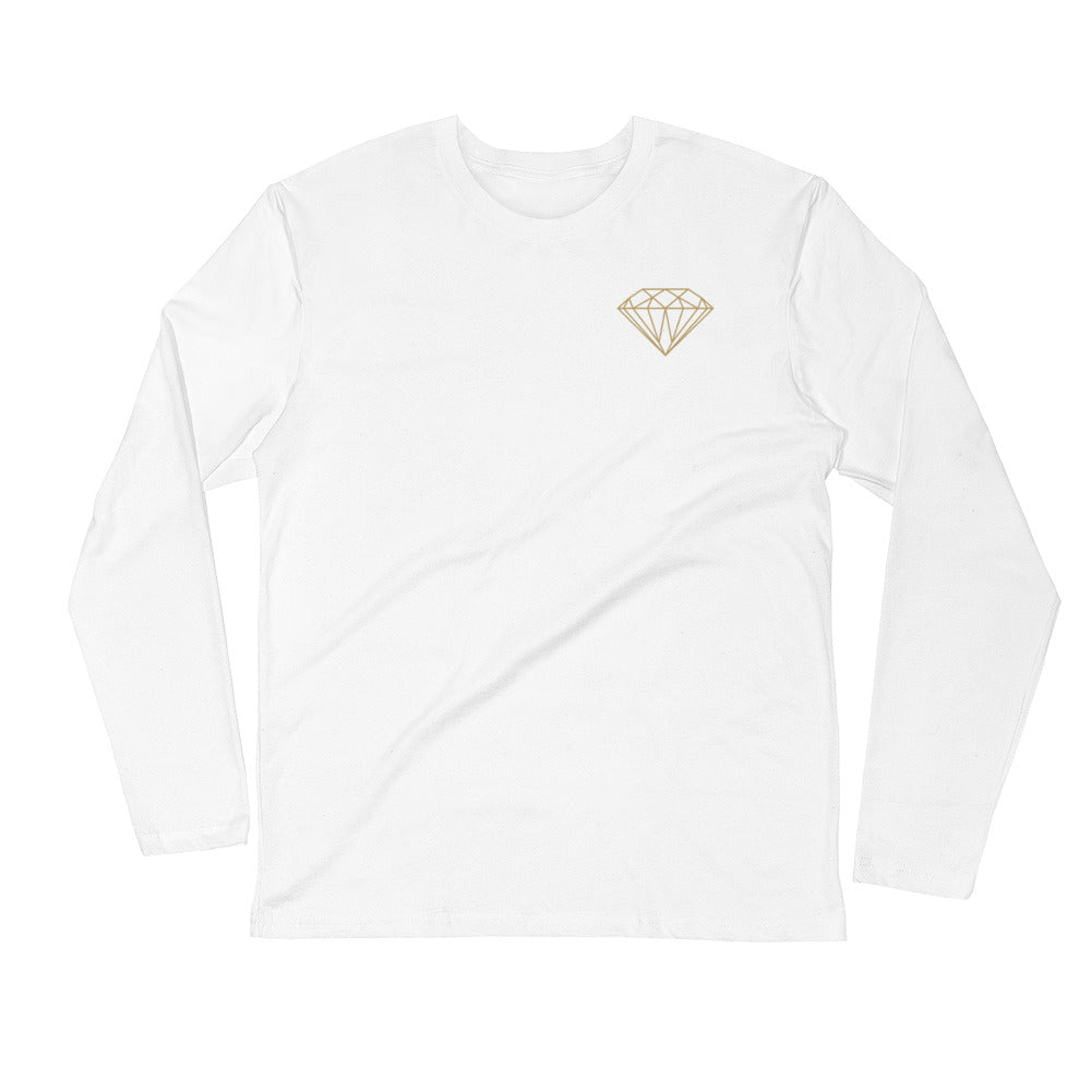 Long Sleeve Fitted Crew